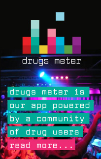 Drugs Meter Drugs meter is our app powered by a community. Visit the site.